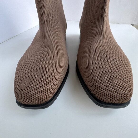 VIVAIA Square-Toe Water-Repellent Ankle Boots Size 41.5 Size 10 Ryan Pro Brown - Picture 3 of 12